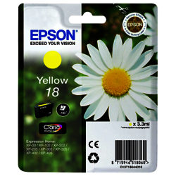 Epson Daisy 18 Colour Ink Cartridge Yellow